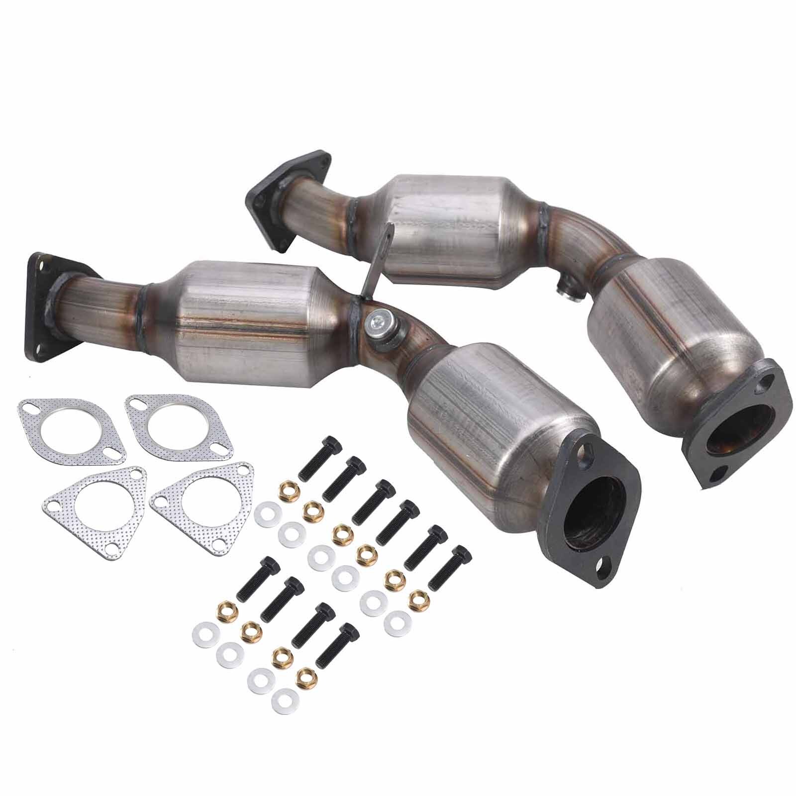 Pair Catalytic Converter Fits Infiniti G35 3.5L 2003-2007 Direct-fit Highflow