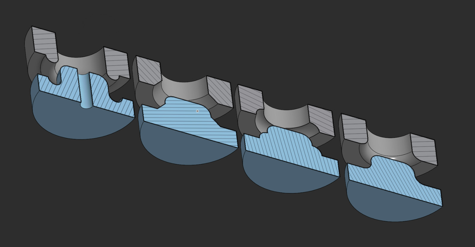 Sheet Metal Dimple Dies – Metric & SAE – 3D Printed Polymer – No Rust