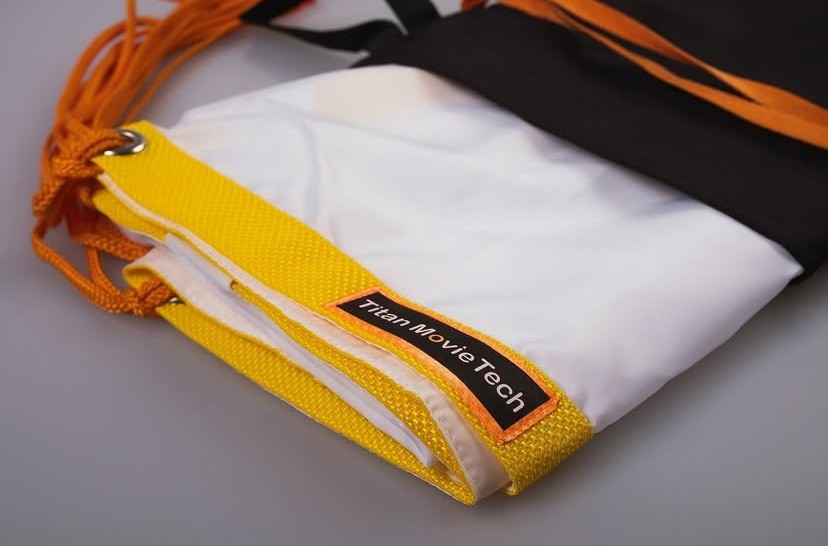 4x4 4x4ft 1.2x1.2m White Artificial Silk Cloth with Carrying bag for U.S. buyers