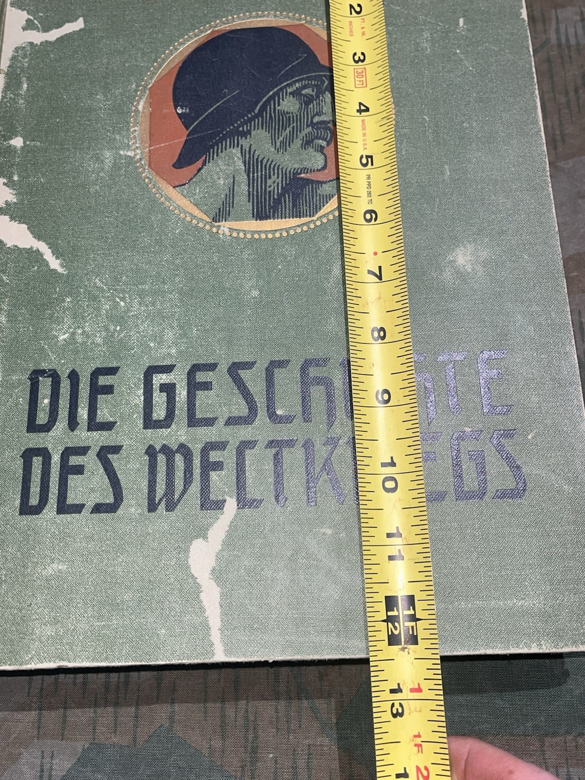 WW2 German Era Original Die Geschichte Des Weltkriegs Book #2 on German Military