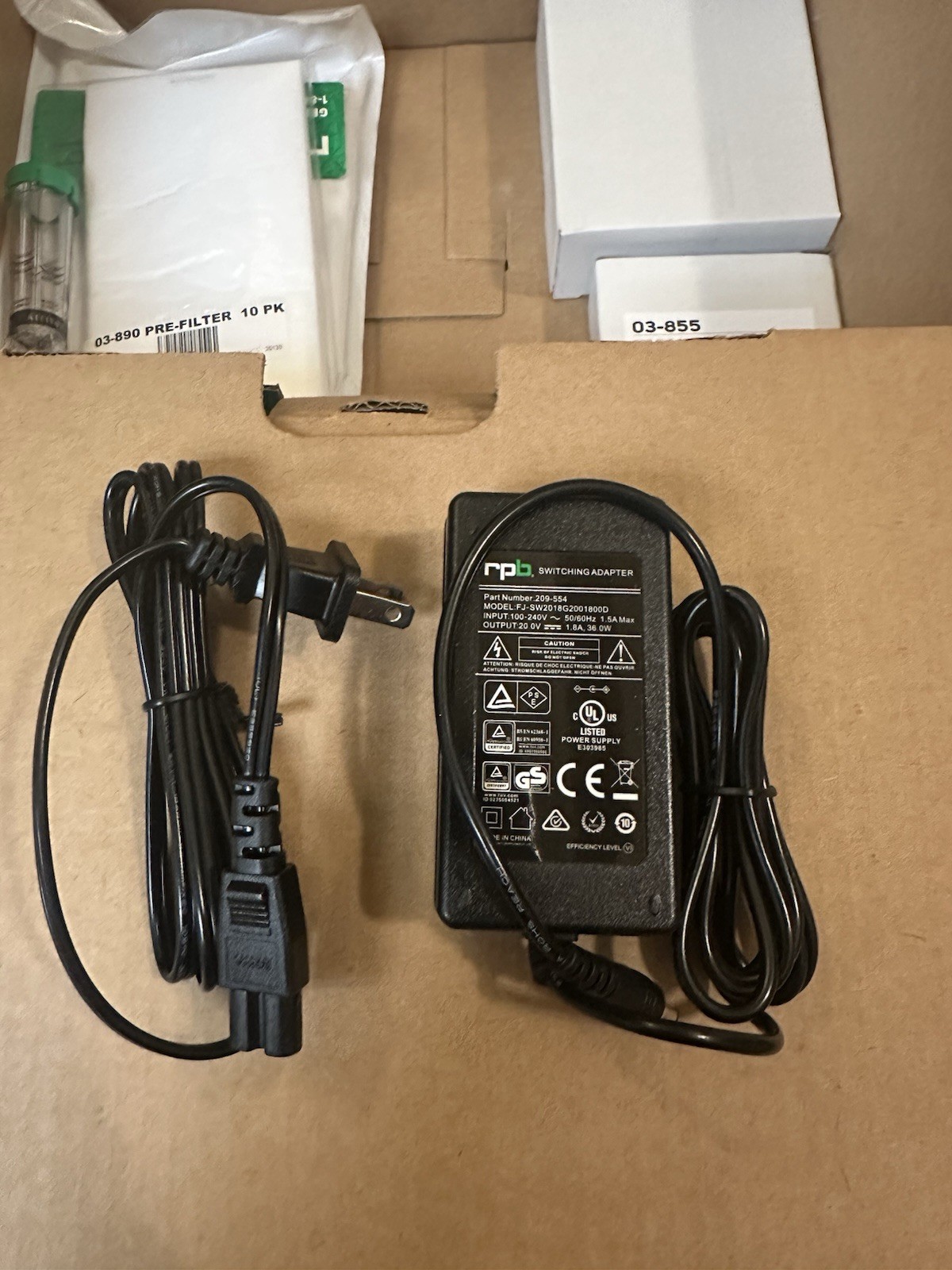 RPB Safety PX5 PAPR Powered Air Purifying Respirator Kit 03-801