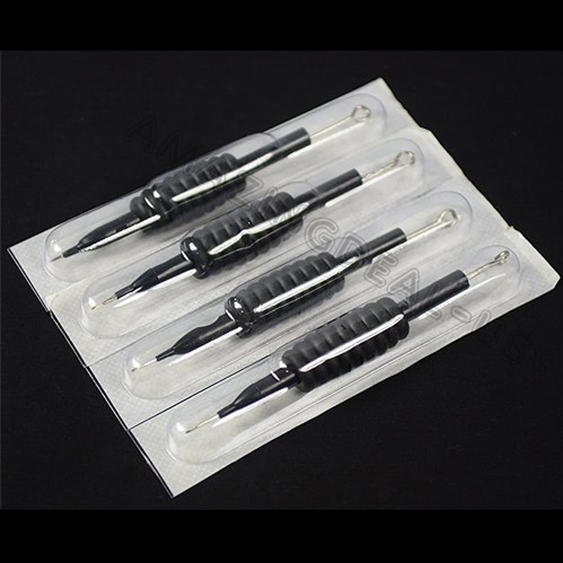 50 pcs Sterile Disposable Tattoo Needle with Tube 3/4 Grip and Tip ---- "U-Pick"