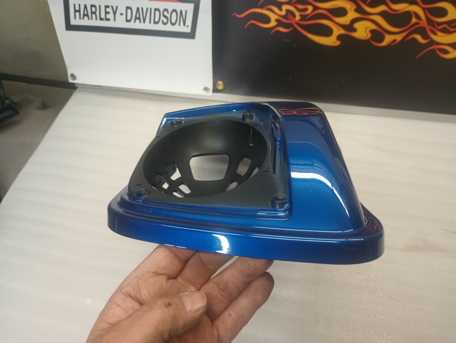 2015-16 Harley Davidson Touring Boom Audio Saddlebag Speaker Lids OEM