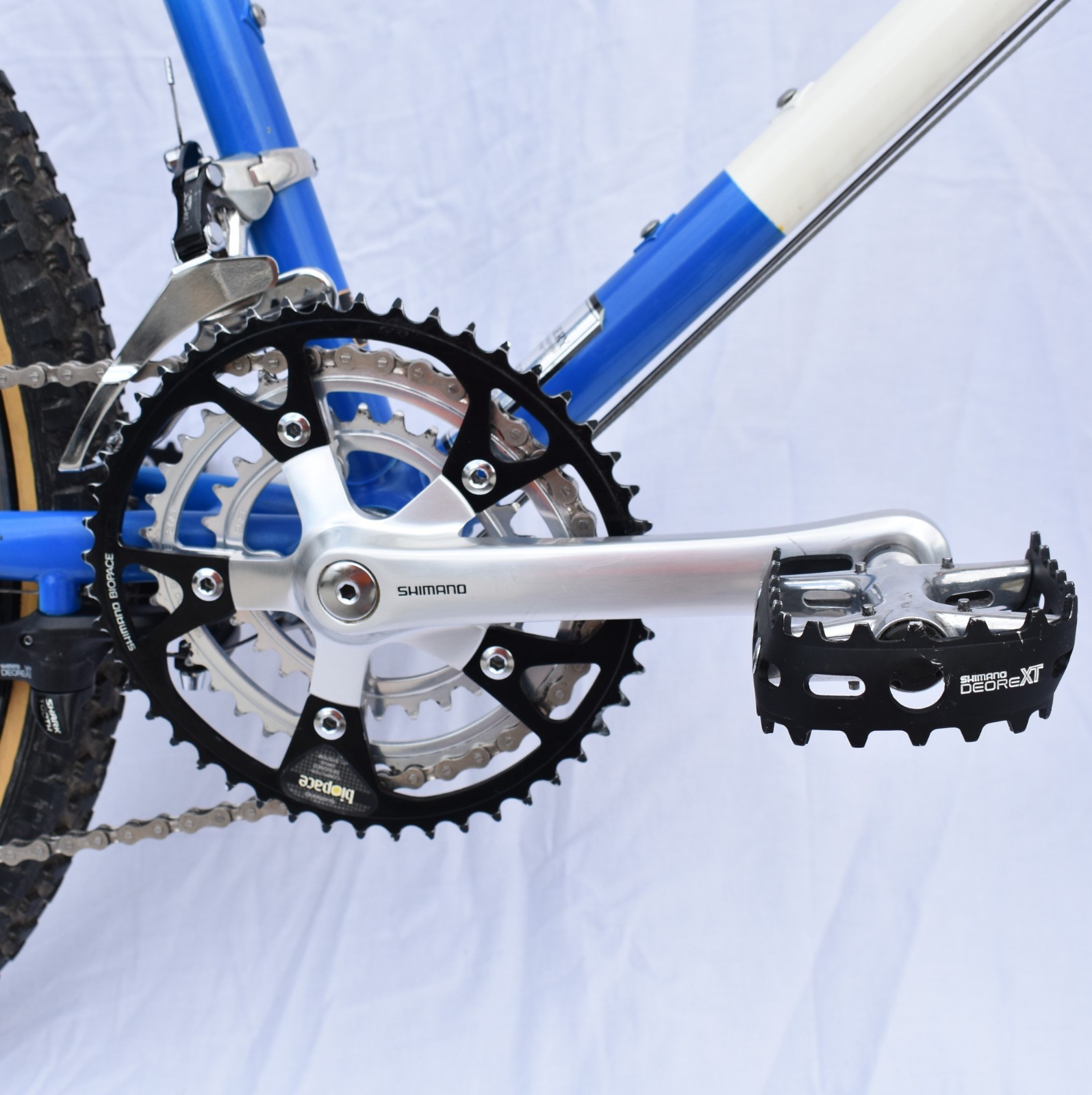 1989 Schwinn Project KOM 10 Team Issue MTB USA Handbuilt Original Deore XT- VTG