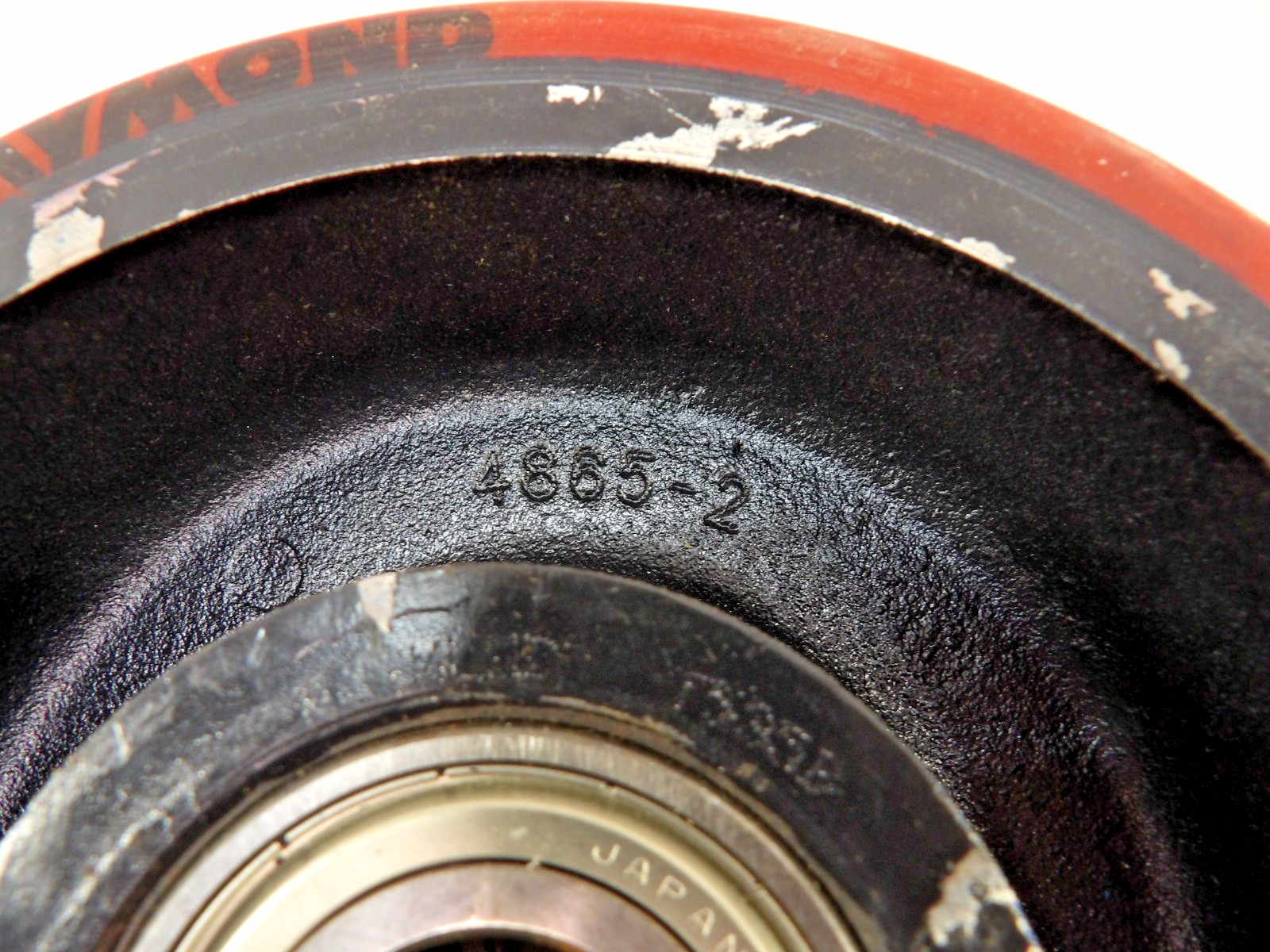 Raymond 4865-2 Poly Load Wheel 8" x 4" For ForkLift Trucks