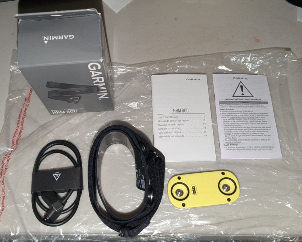 Garmin HRM 600 Heart Rate Monitor - XS-S
