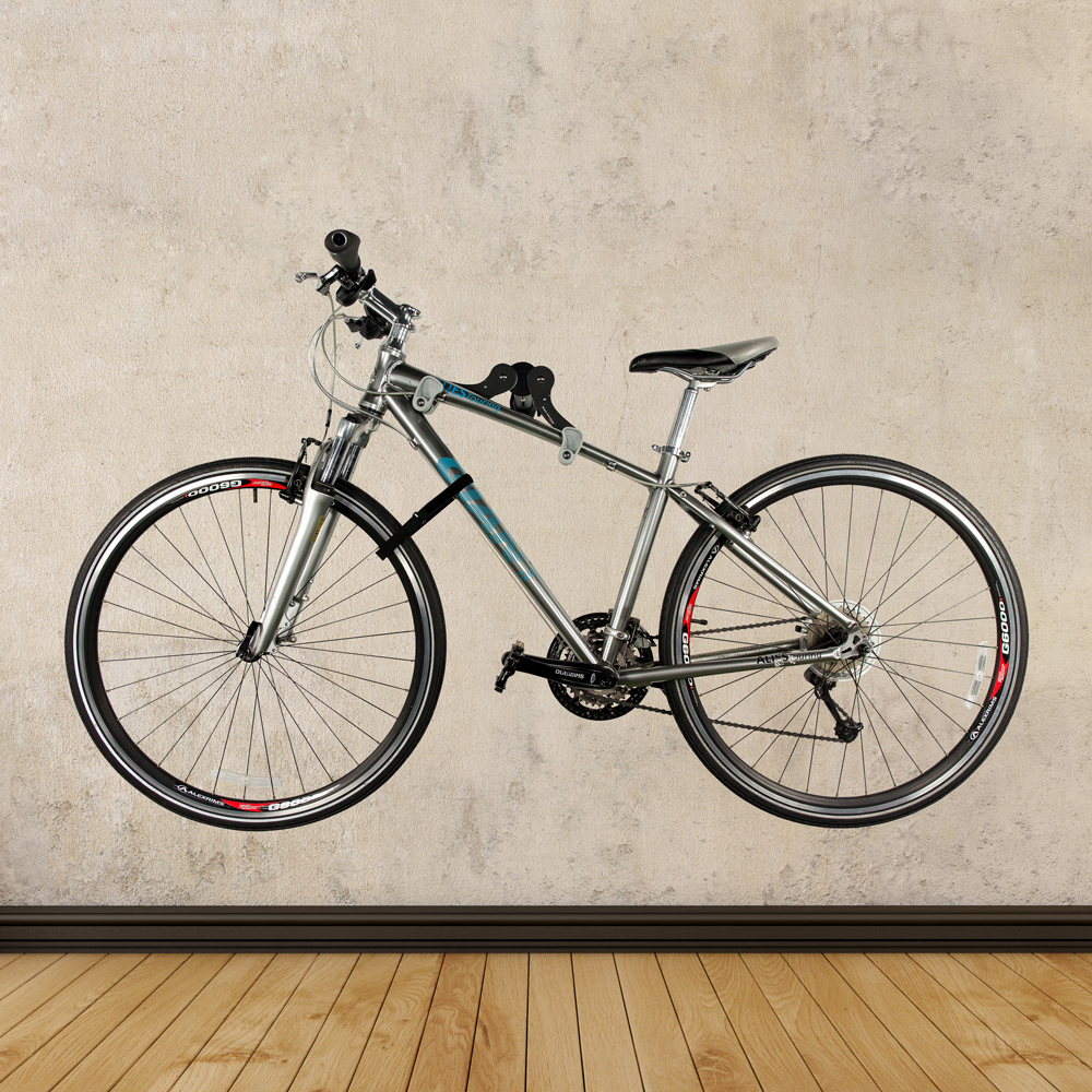 Ibera Bike Wall Mount Hanger Bicycle Wall Hook Holder Storage Rack Adjustable