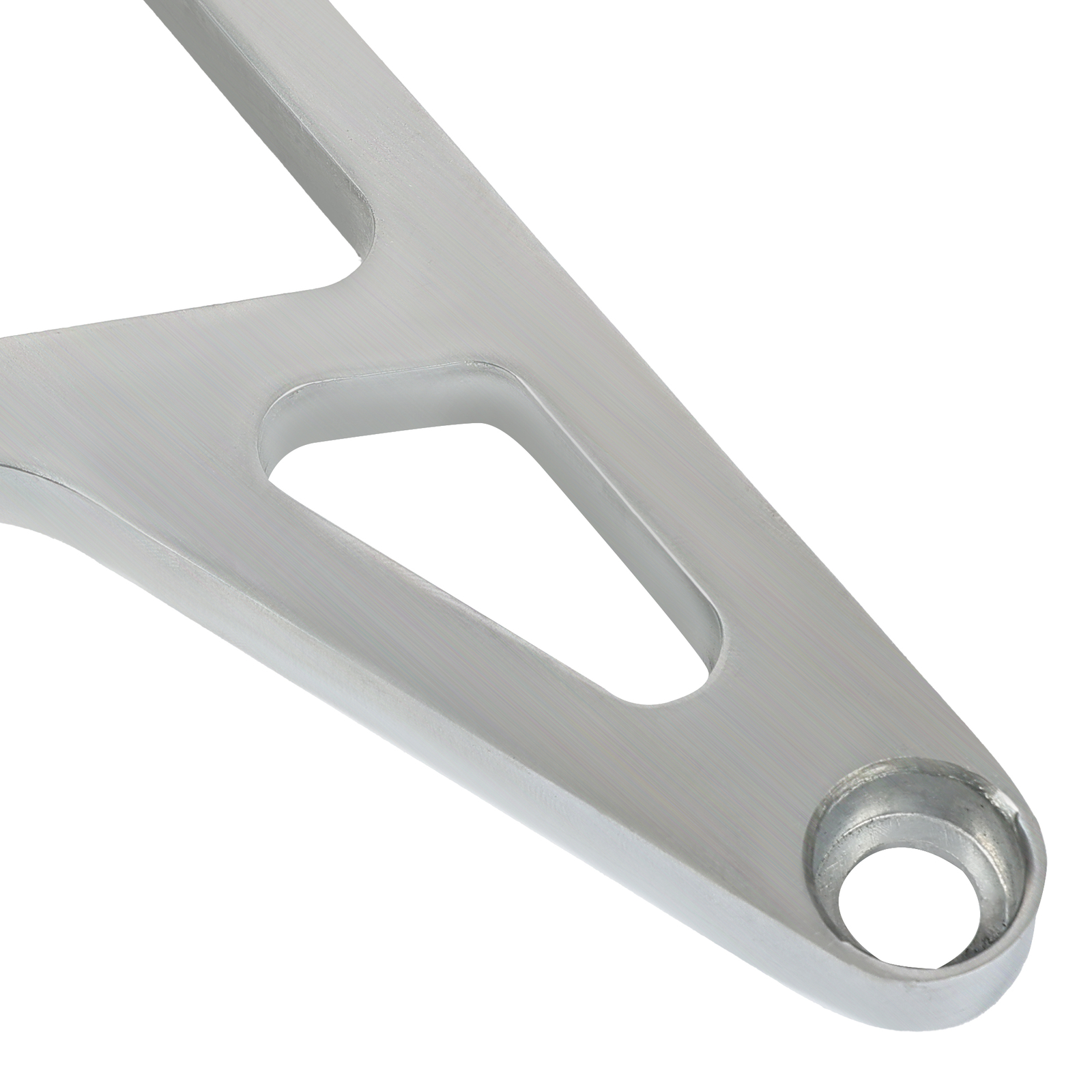 For Ford 289/302 5.0L V8 68-1993 Silver Aluminum Alternator Bracket +Tension Rod