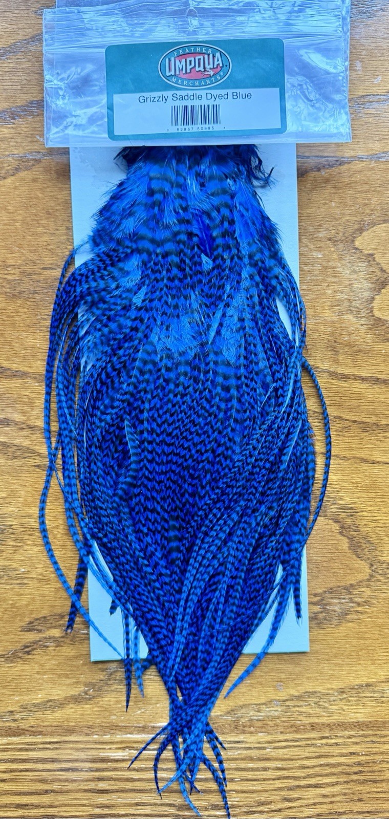 Umpqua/Metz Saddle Grizzly Dyed Blue 534-SH-E-L