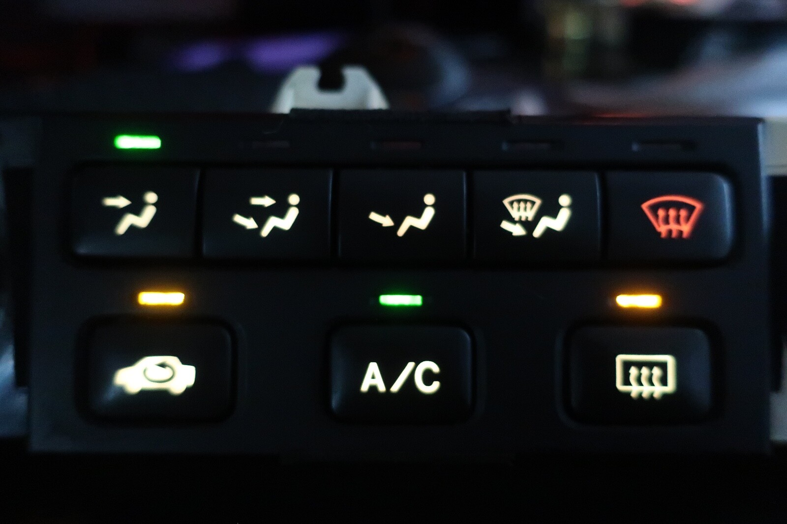 98 00 Honda Accord Climate Temp Control Unit Heater AC OEM