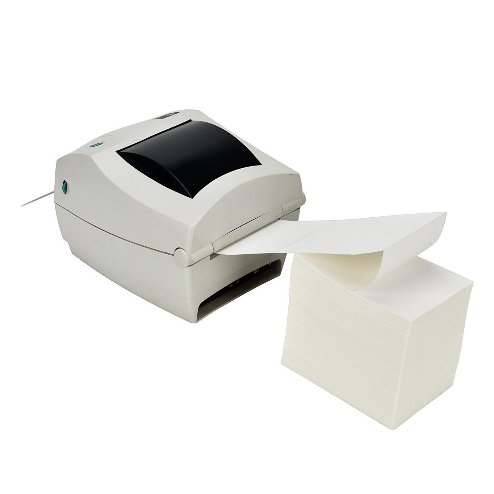 4000 - 4x6 Fanfold Direct Thermal Shipping Labels for Zebra & Rollo Printers USA