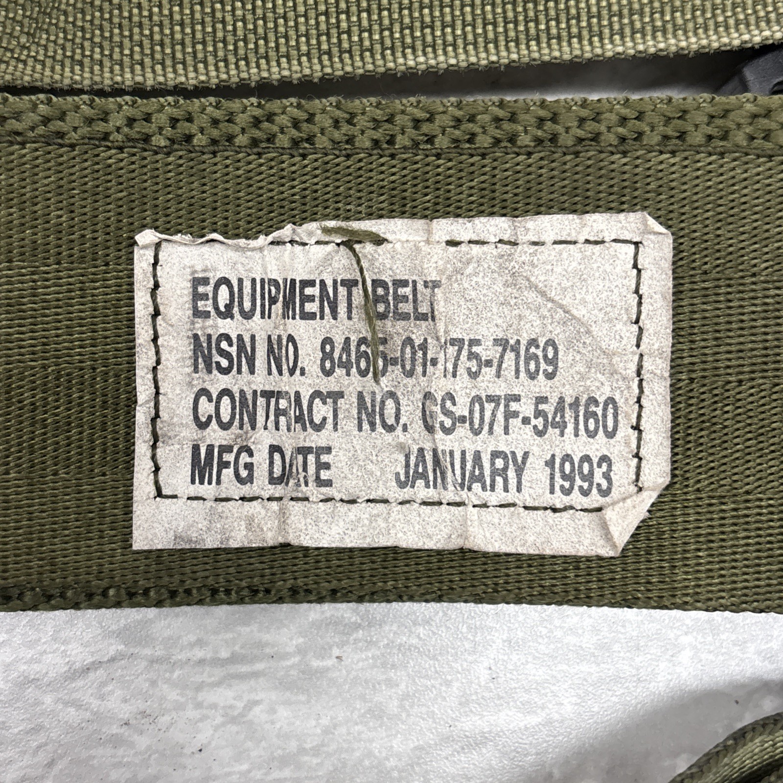 VTG US Forest Service Supply FSS Firefighter Harness, Belt, (2)Canteen Pouches