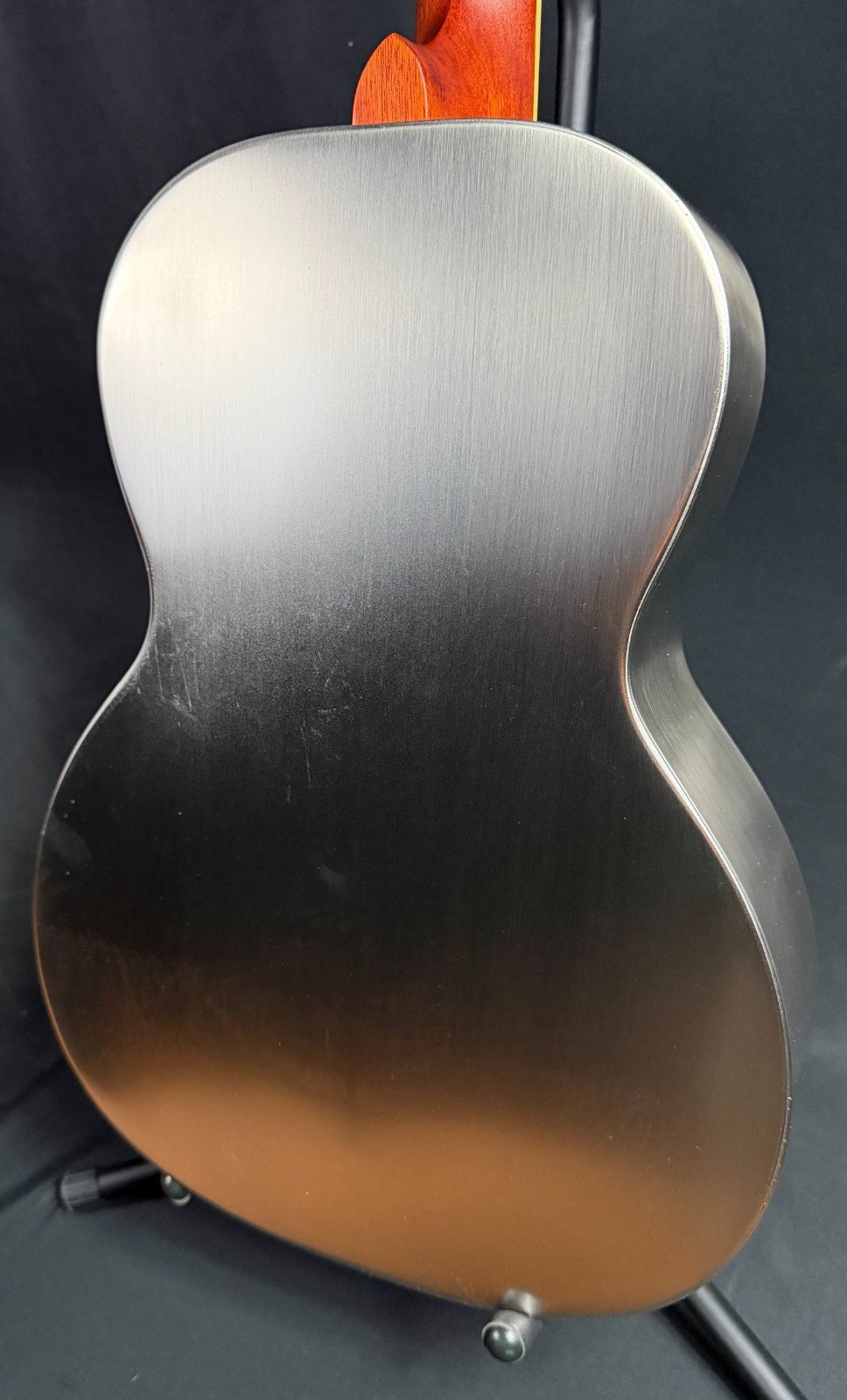 Gretsch G9221 Bobtail Steel Body Round Neck Resonator Guitar w Fishman Nashville