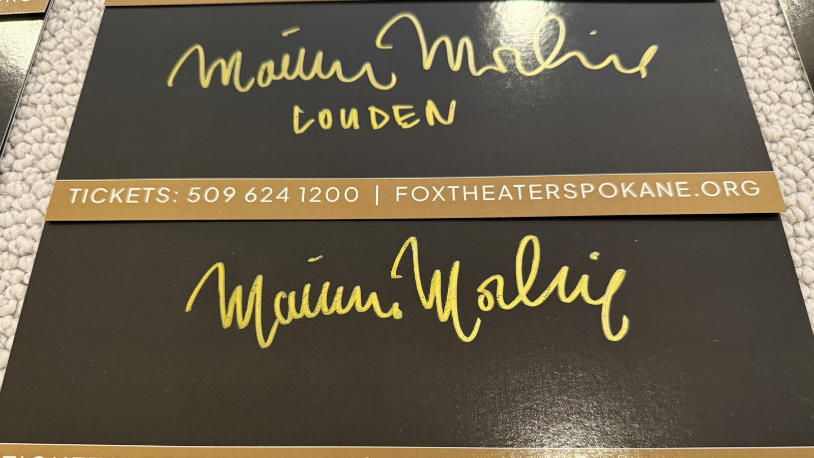 VISION QUEST - 40th Anniversary Mini Poster Signed By Matthew Modine! READ BELOW