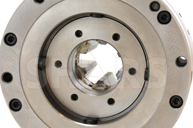 8" 6 Jaw Adjustable Self Centering Lathe Chuck + .0005" TIR Certificate NEW XL[