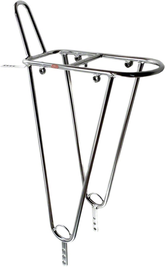 Velo Orange Constructeur Front Rack - Polished Stainless Steel Bike Cargo