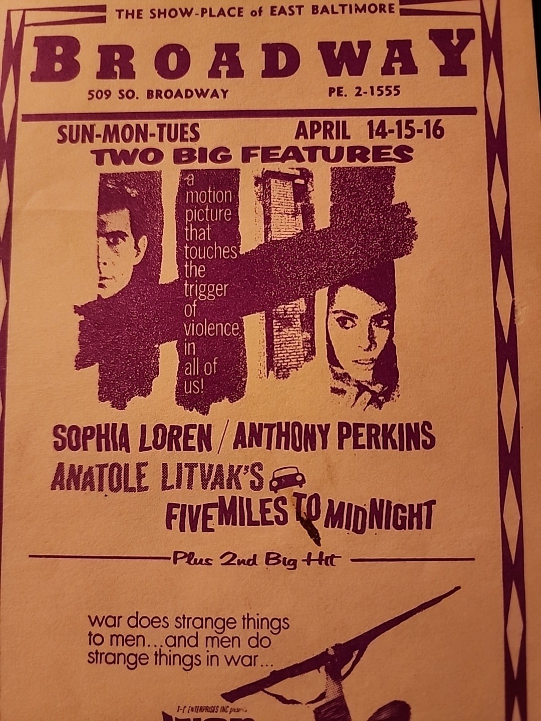 1962 JUDY GARLAND GAY PURREE & WALT DISNEY FRED MACMURRAY FLUBBER FLIER Herald