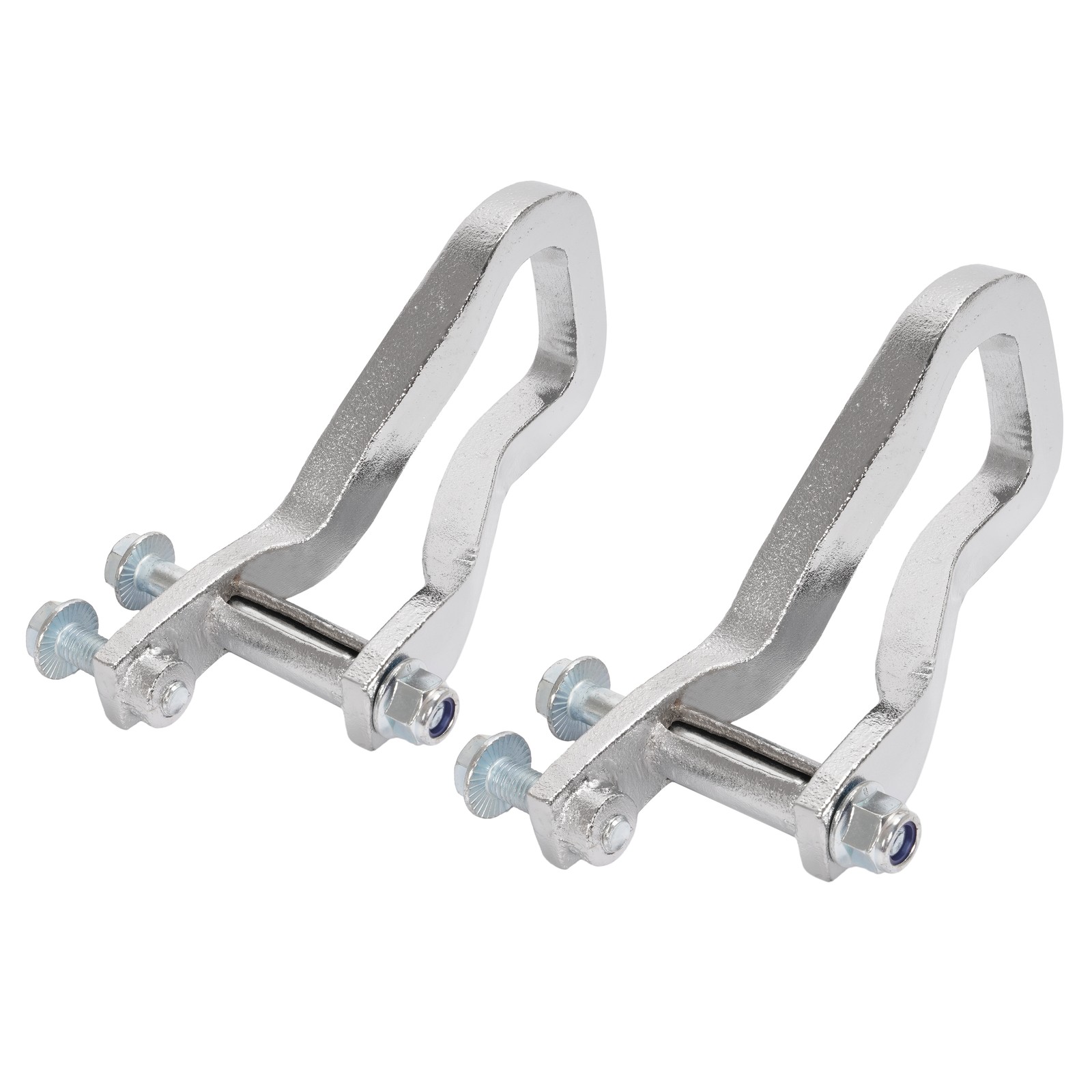 Front Chrome Tow Recovery Hooks w/ Bolts For GMC Sierra 1500 2019-2025 #84195902