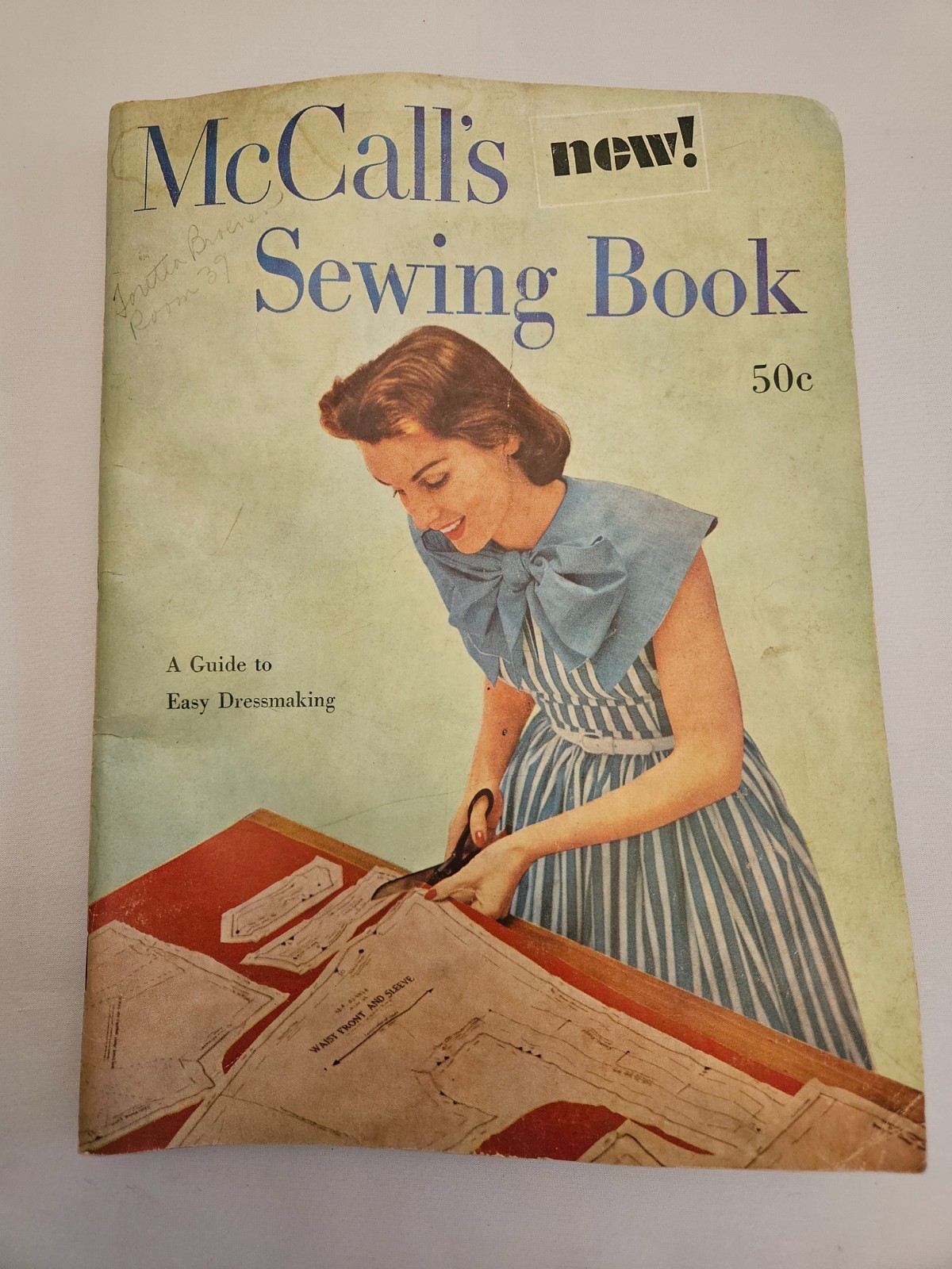 McCall's Sewing Book Guide to Easy Dressmaking Vintage Book 1953