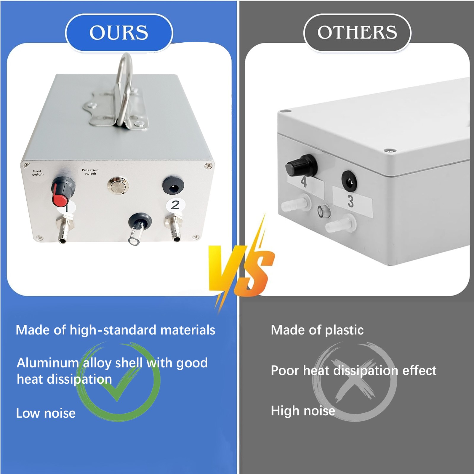 7L Electric Milking Machine Vacuum Impulse Pump Goat/Cow Milker Stainless Steel-