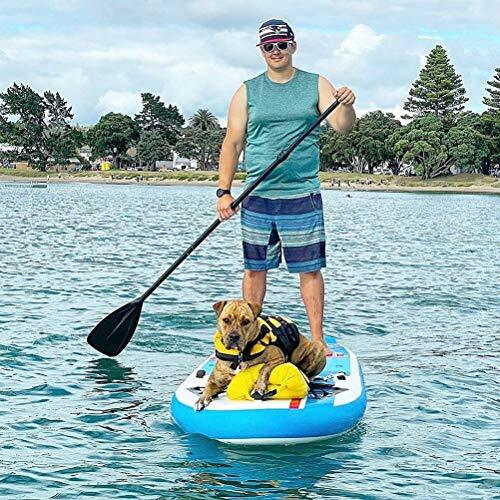 SUP Paddle - 3 Pieces Adjustable Aluminium SUP Paddle Alloy Shaft (Orange)