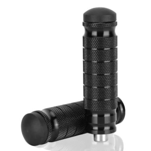 Motorcycle Universal 8mm Foot Pegs,1 Pair CNC Aluminum Motorbike Rear