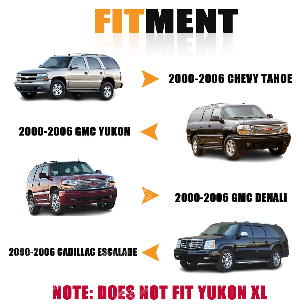 Rear Lower Quarter Patch Panel Set Fit for 00-06 Chevy GMC Left &Right Both Side