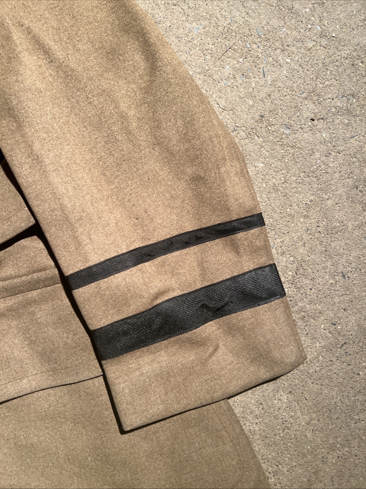 WW2 US Army 2nd Infantry Division General Mackinaw Jacket OD Wool (FF212