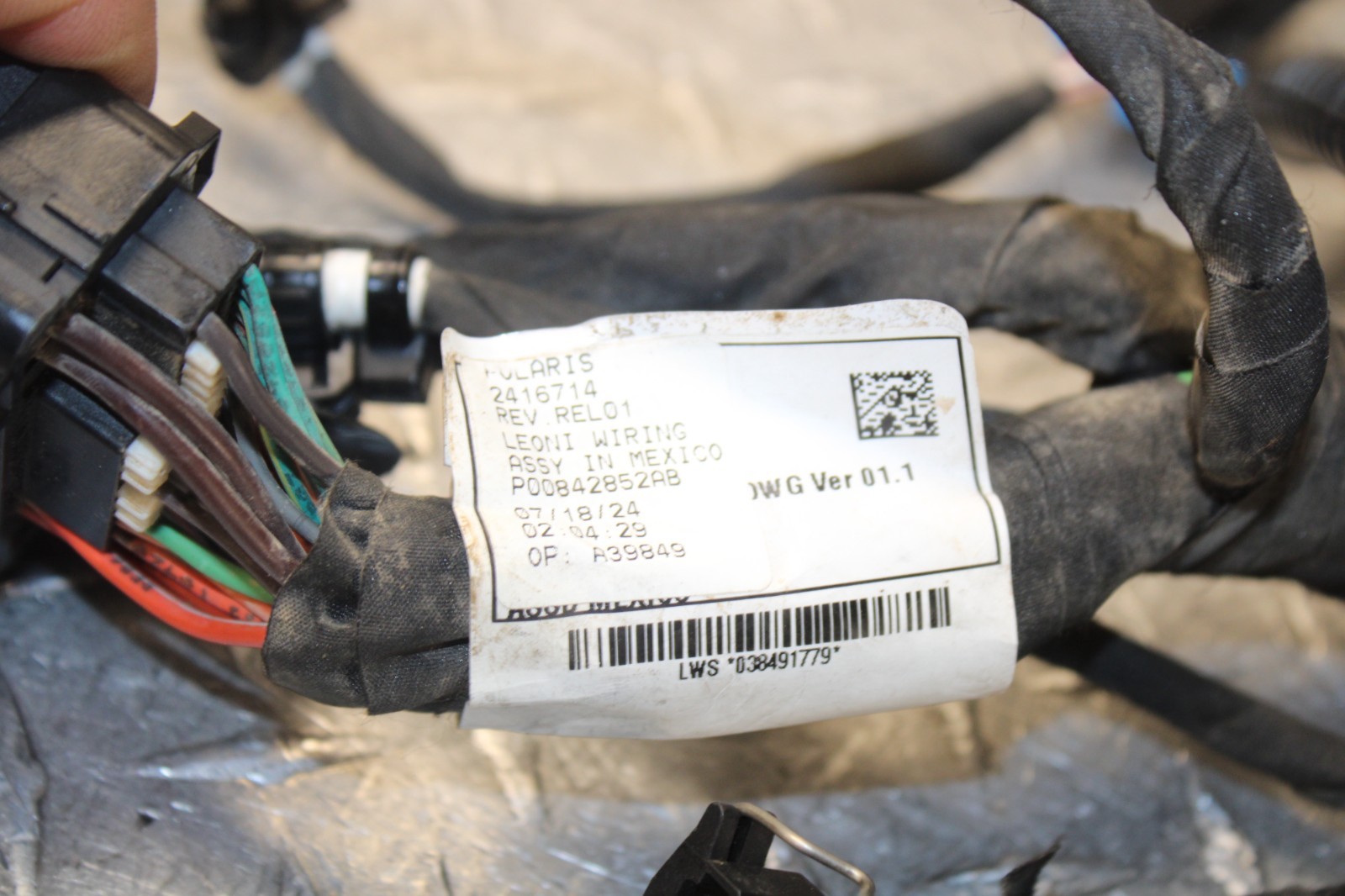 24 Polaris RZR Pro R / R4 2.0 Engine Main Wiring Harness Loom OEM 2416714