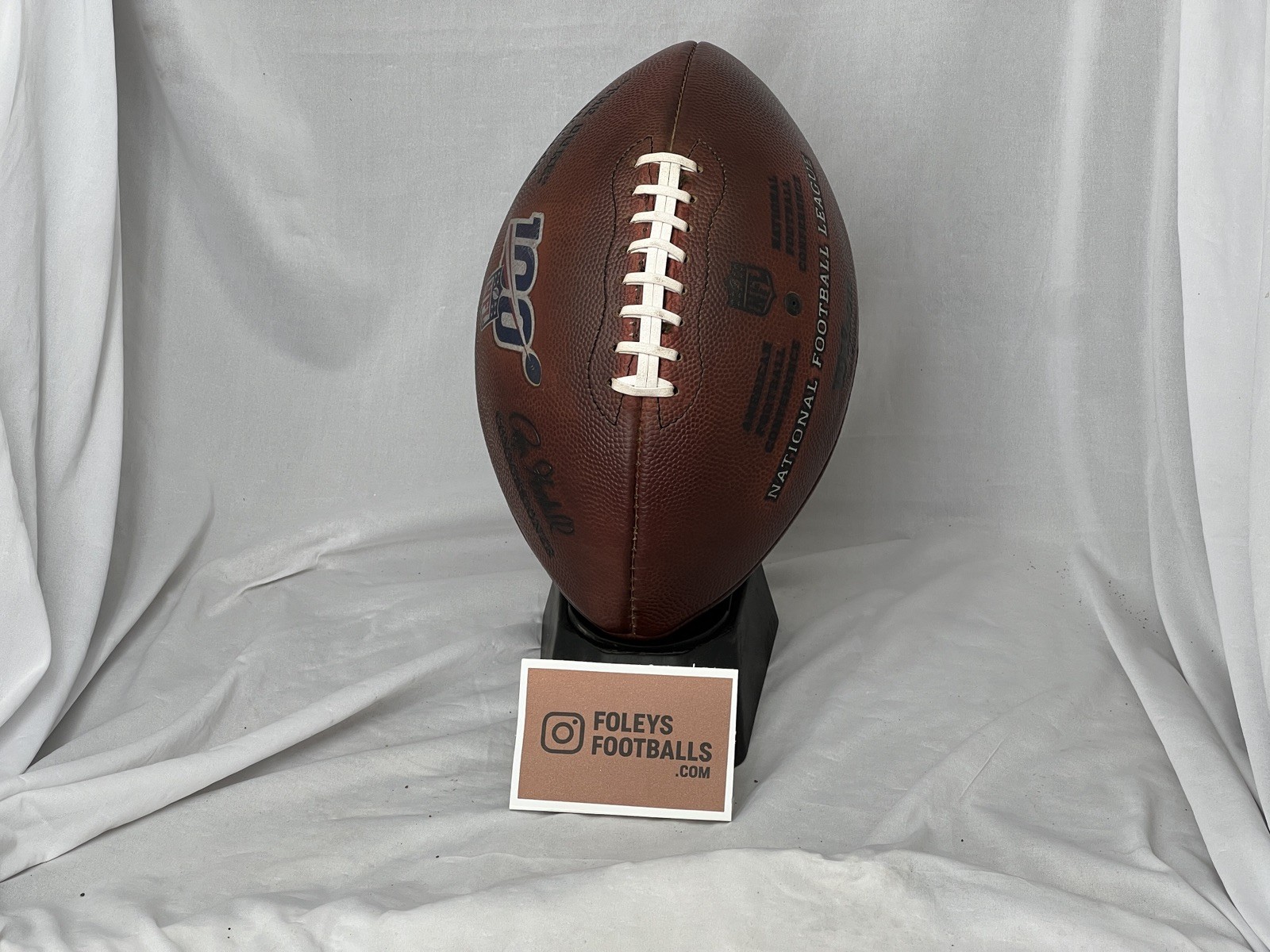 NFL "The Duke" Wilson Football - 100 yr Game Ball - Game Prepped & Conditioned