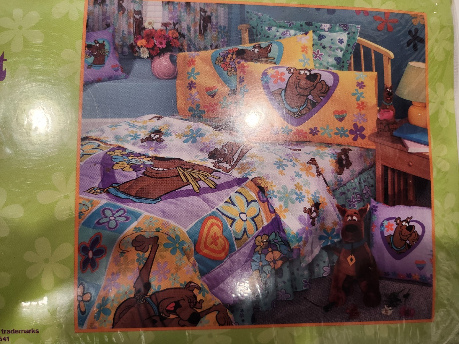 Scooby Doo Twin Sheet Set Vintage NEW RARE Sealed 3 Pieces 1999 Hanna Barbera