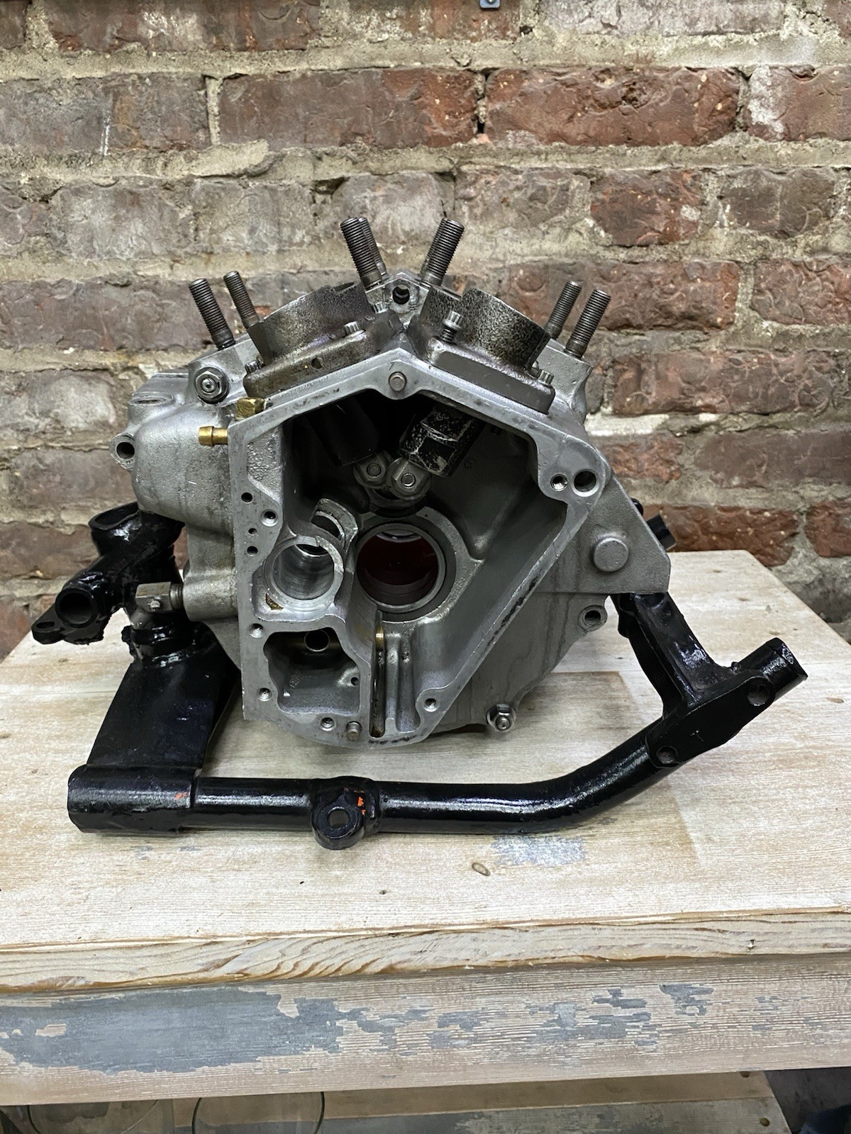 1983 Harley Davidson FXWG 1340cc Engine Cases Good Condition Matching Bellies