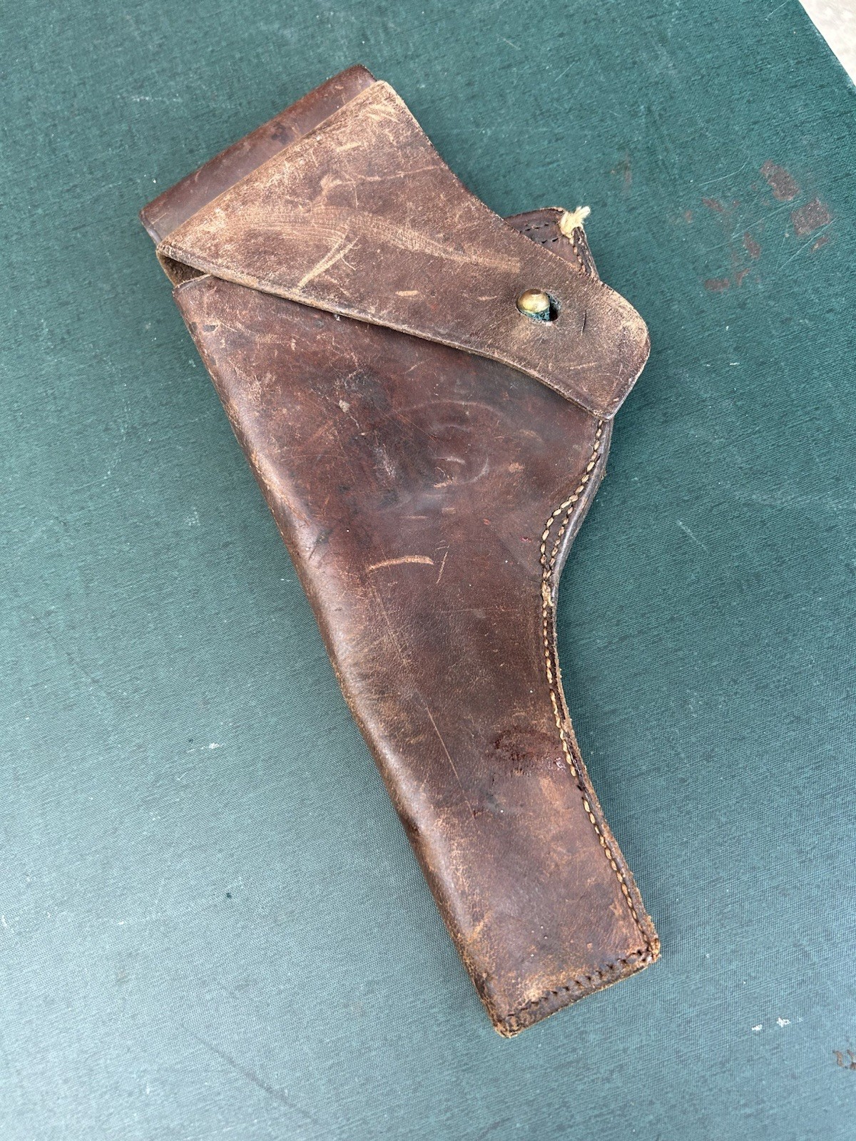 WWI US COLT / SMITH & WESSON MODEL 1917 REVOLVER HOLSTER-MARKED W O D 1918