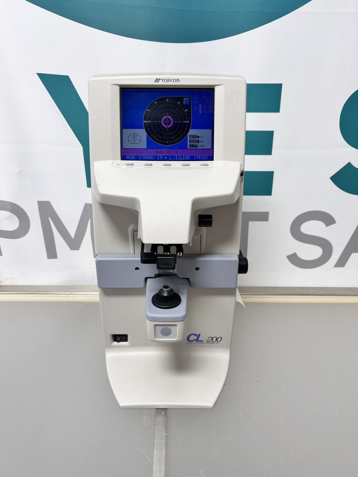 Topcon CL-200 Auto Lensmeter with Built-in Printer
