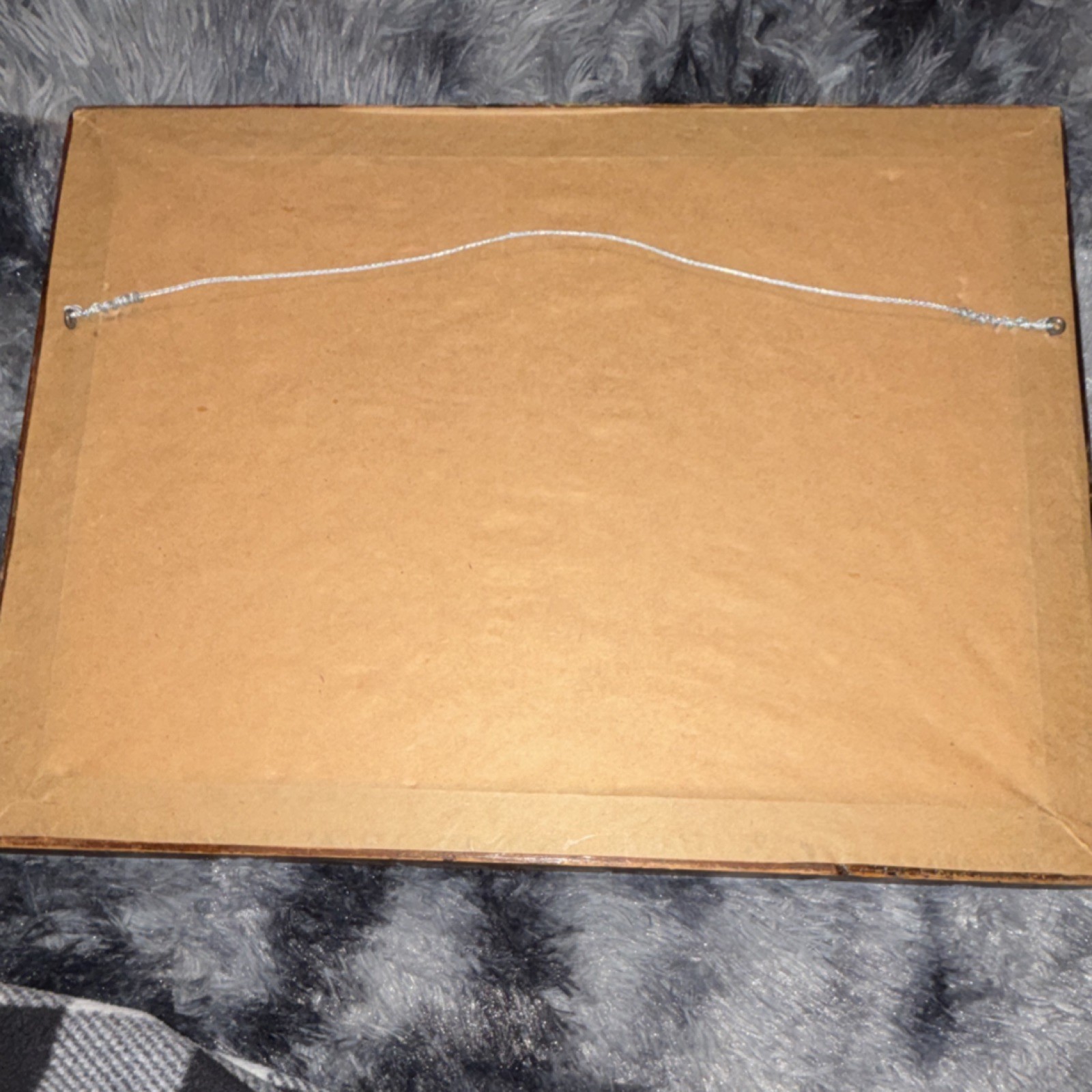 Civil War Original Print 'The Soldier's Dream of Home' Framed Militaria Art