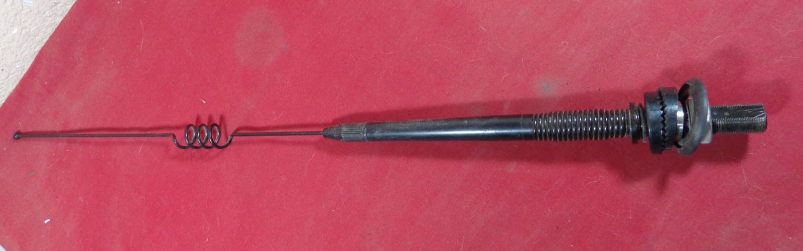 Motorola Kenwood VHF Low Band Antenna Specialist Spring mount adjustable Antenna