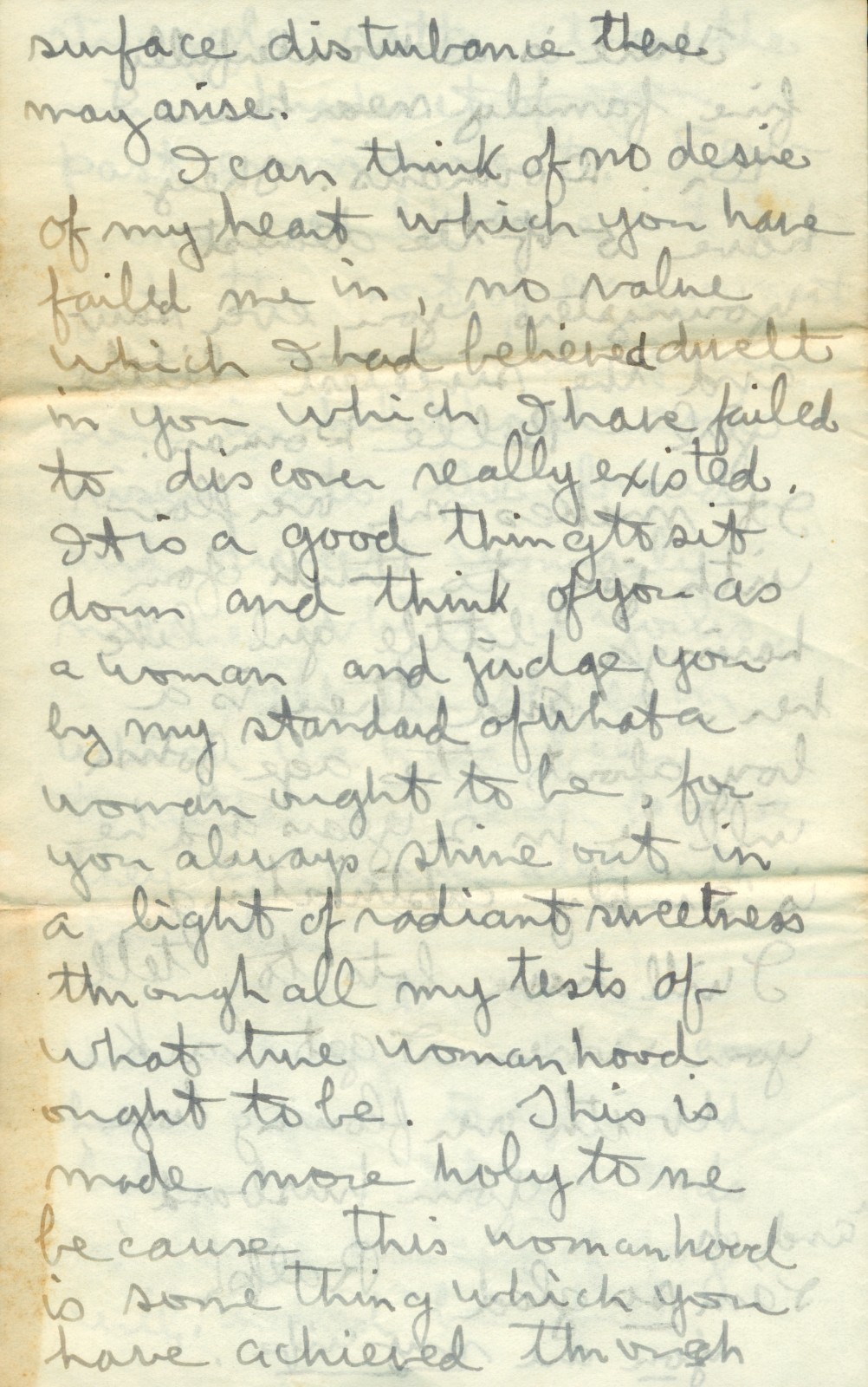 S. Ralph Harlow 1914 17 Days Before Start WWI Love Letter Souk el Gharb Lebanon