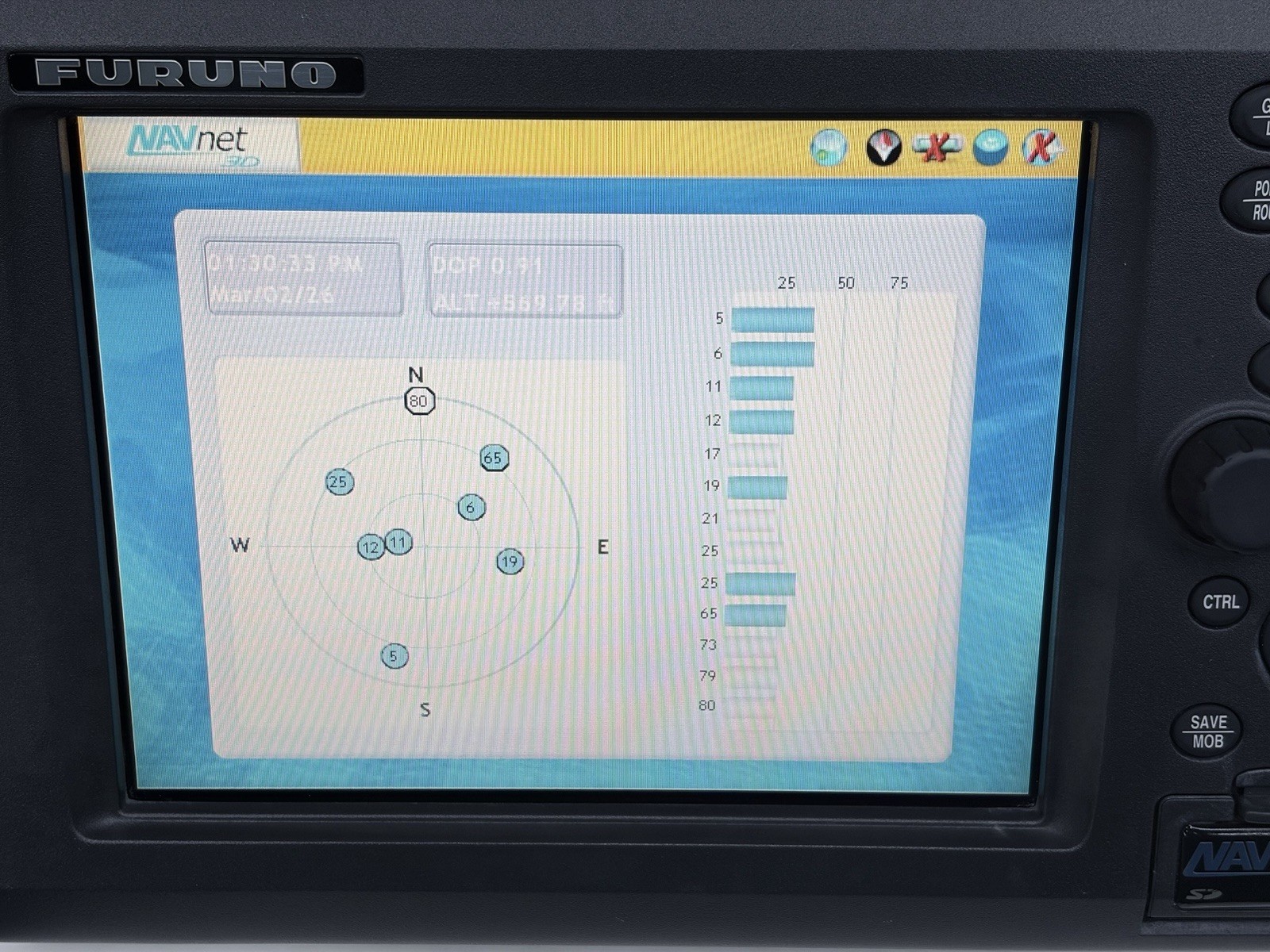 Furuno MFD8 NavNet 3D Chartplotter Multifunction Display - Tested & SW Updated!