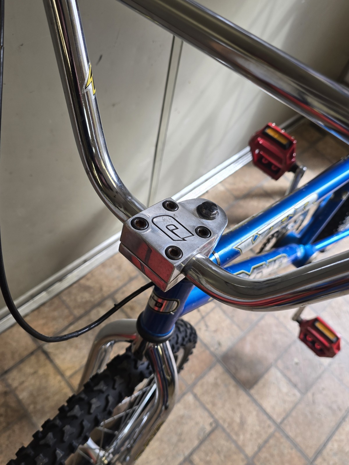 1995 Dyno VFR BMX Bicycle Complete Blue Old Mid School BMX