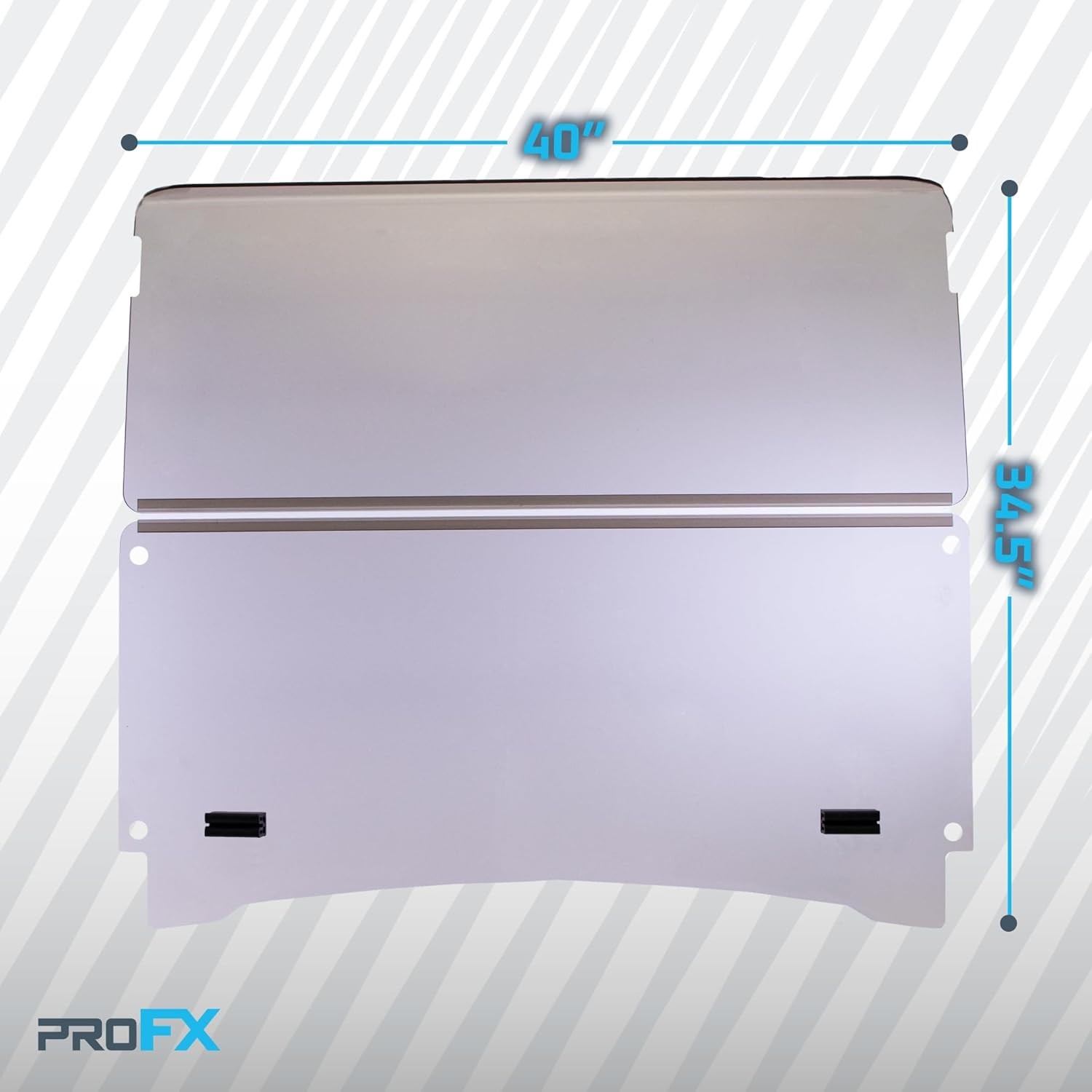 ProFX Golf Cart Windshield for Yamaha Drive2 (17-Up) - Tinted