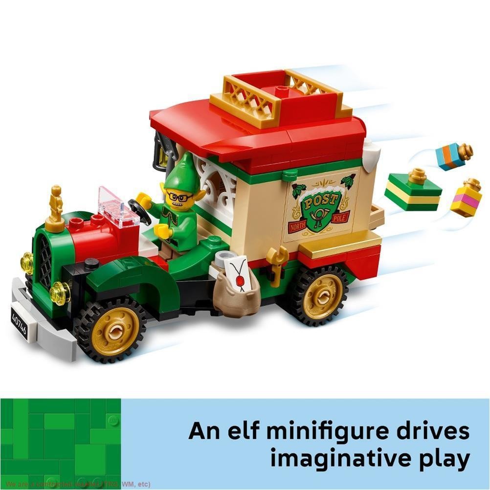 LEGO Santa's Delivery Truck Building Toy for Christmas 40746