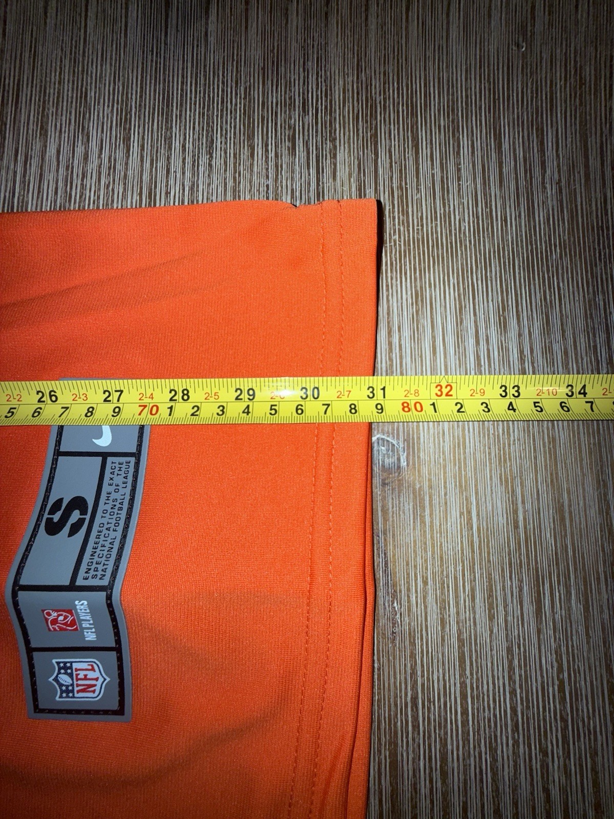 Pat Surtain II Throwback Orange Size: Small