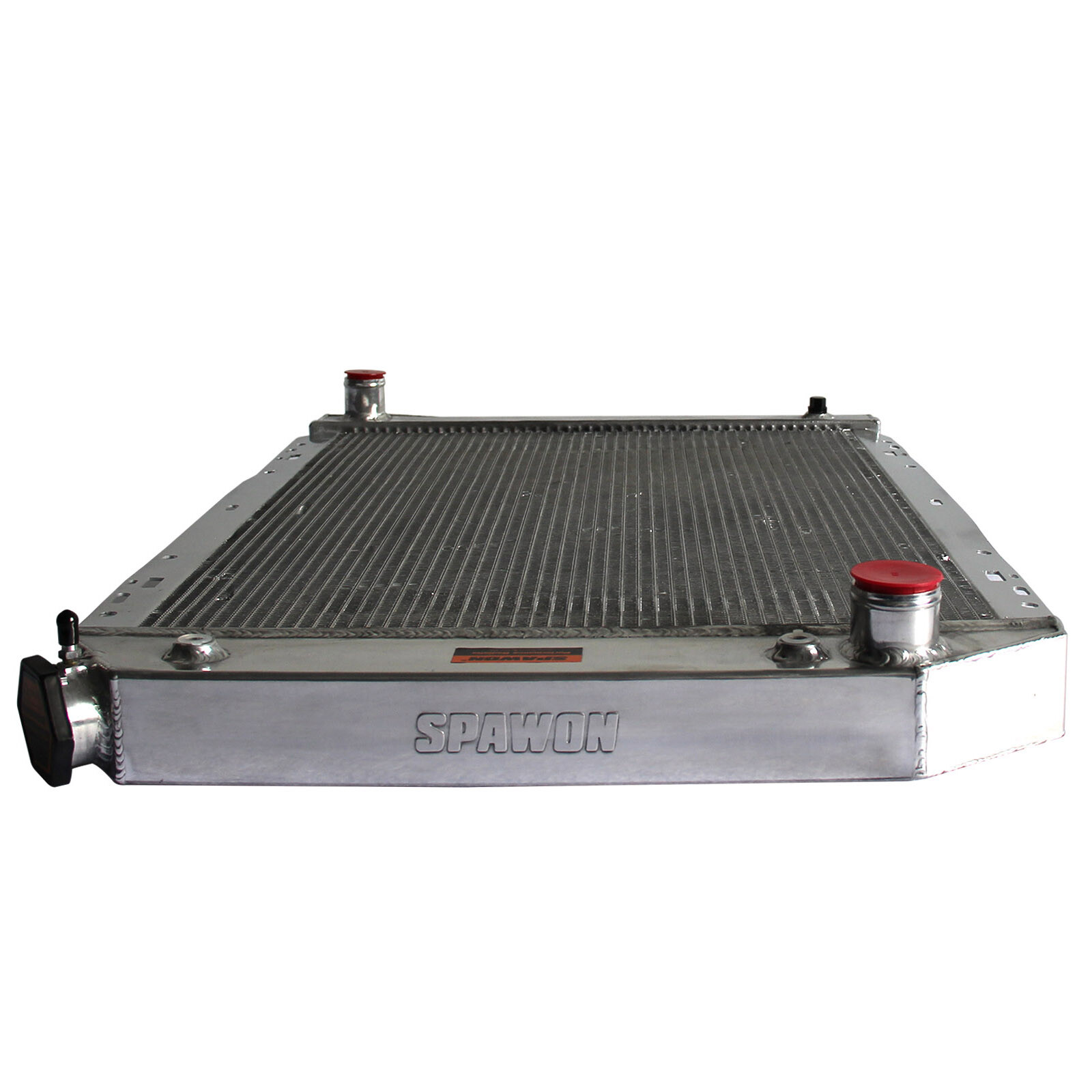 3 Row SPAWON Radiator For Ford Bronco F-250 F-350 F-100 F-150 1980-1984 V8 AT MT