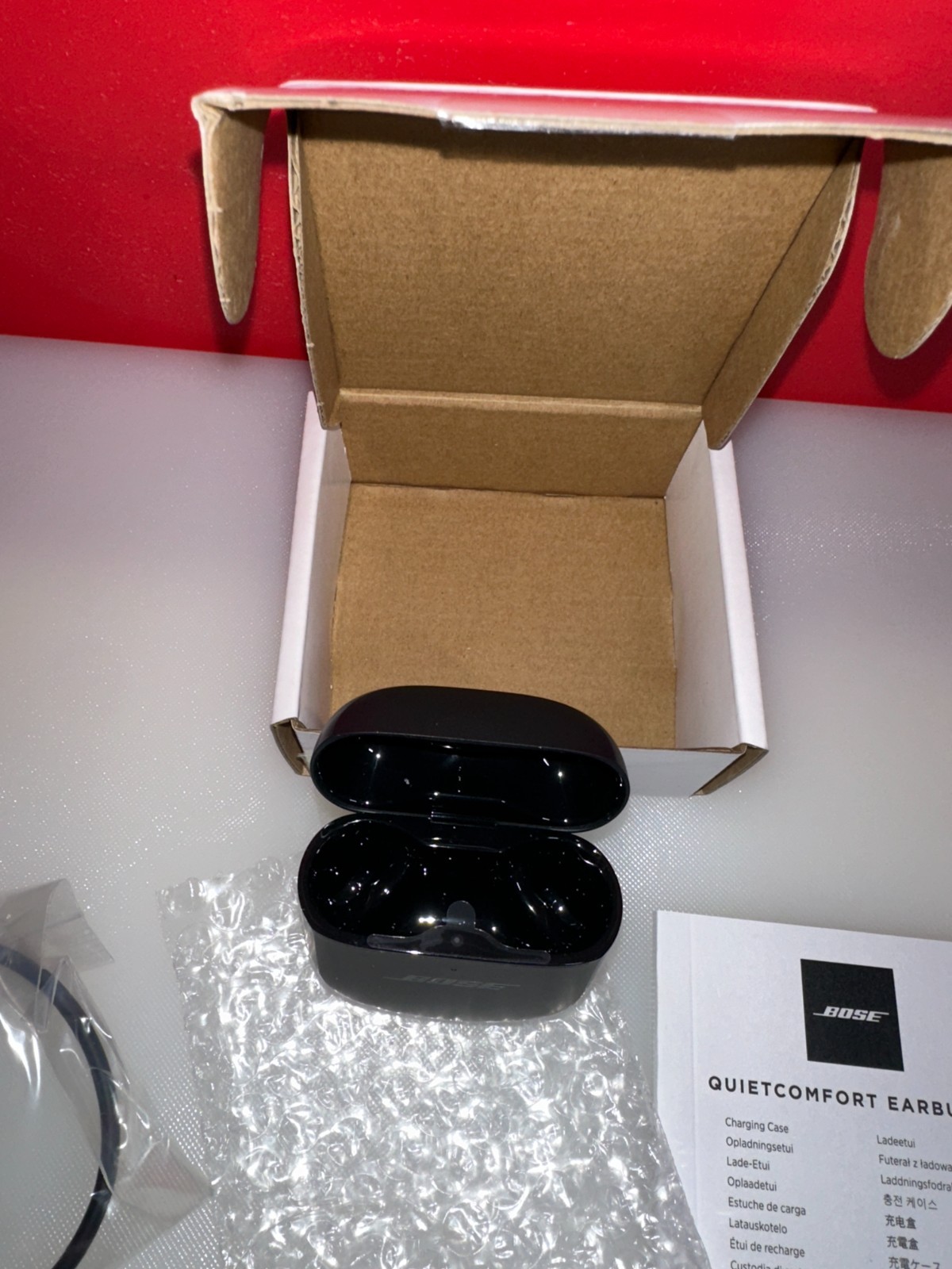 NEW BOSE Charging Case only for - Quiet Comfort II & QC Ultra - Black