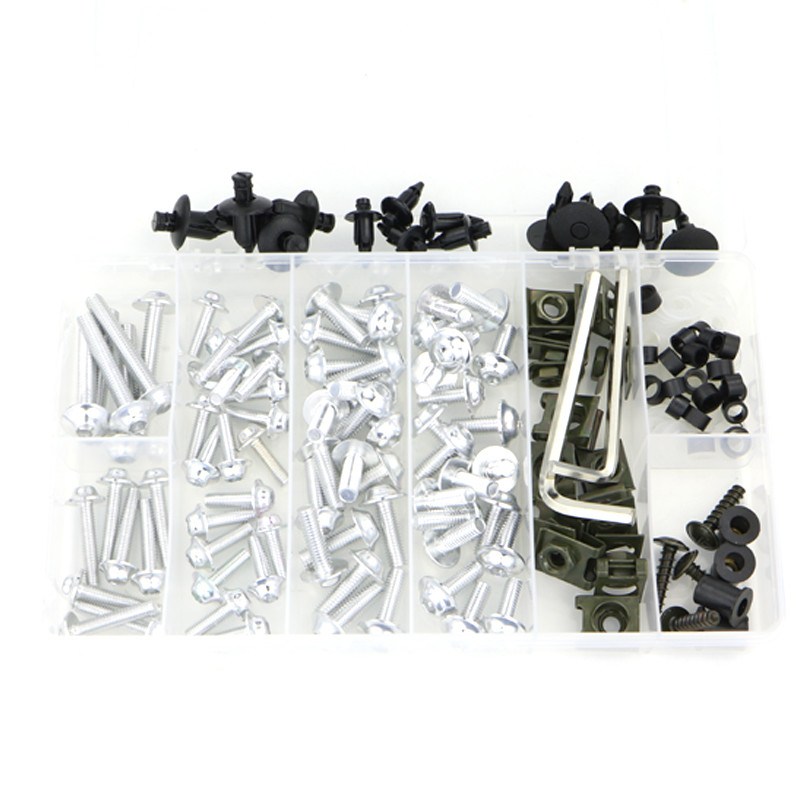 Motorcycle Complete Fairing Bolt Kit Body Screw Set for HONDA CBR600RR 2005-2006