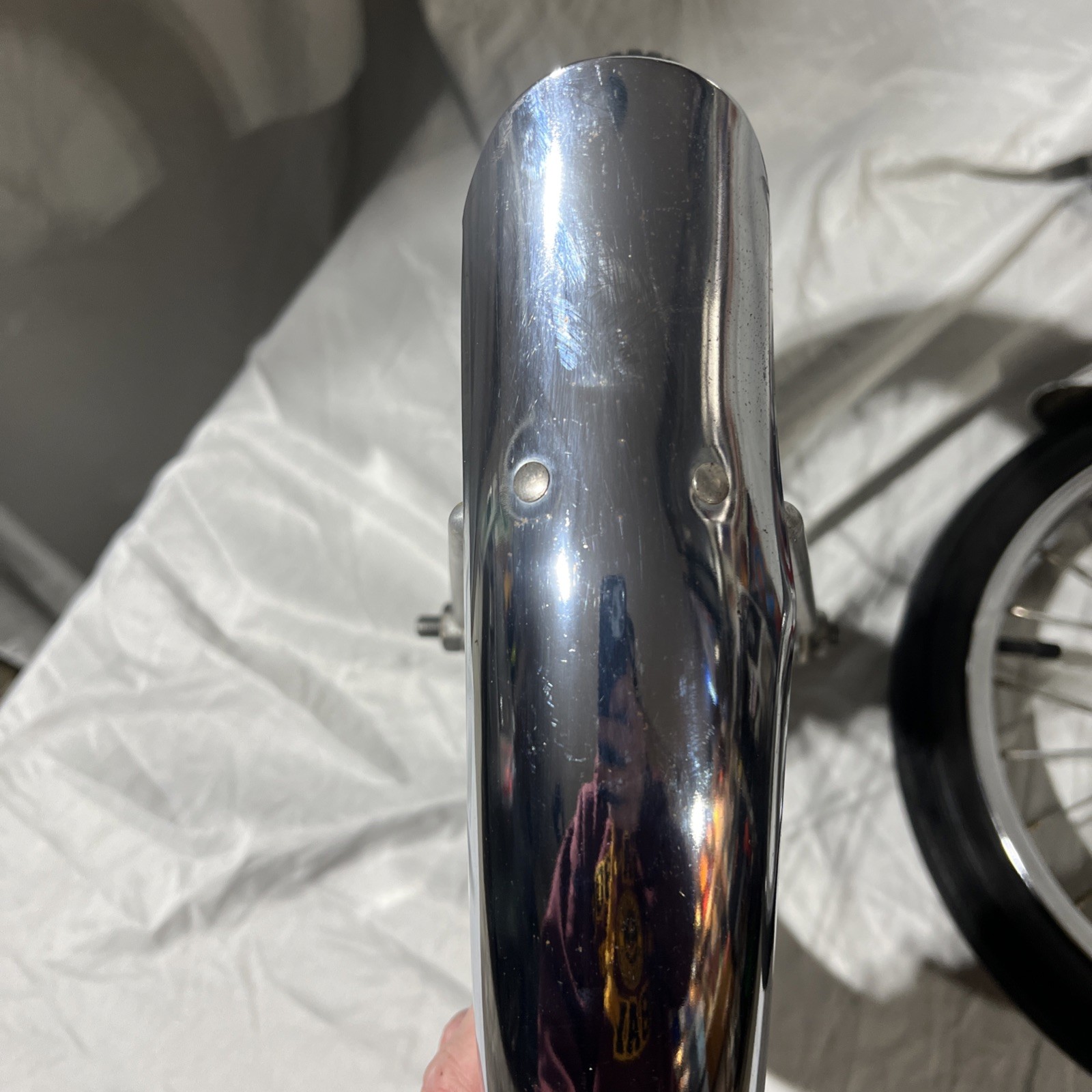 **** Vintage Red Schwinn Tires Rims Fenders NICE Stingray PIXIE 16” Wheels ****