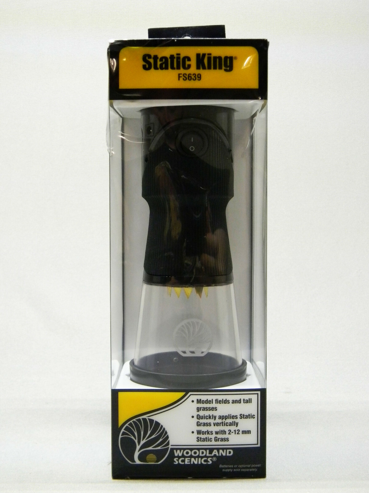 WOODLAND SCENICS FS639 STATIC KING GRASS APPLICATOR SYSTEM landscape WDS639 NEW