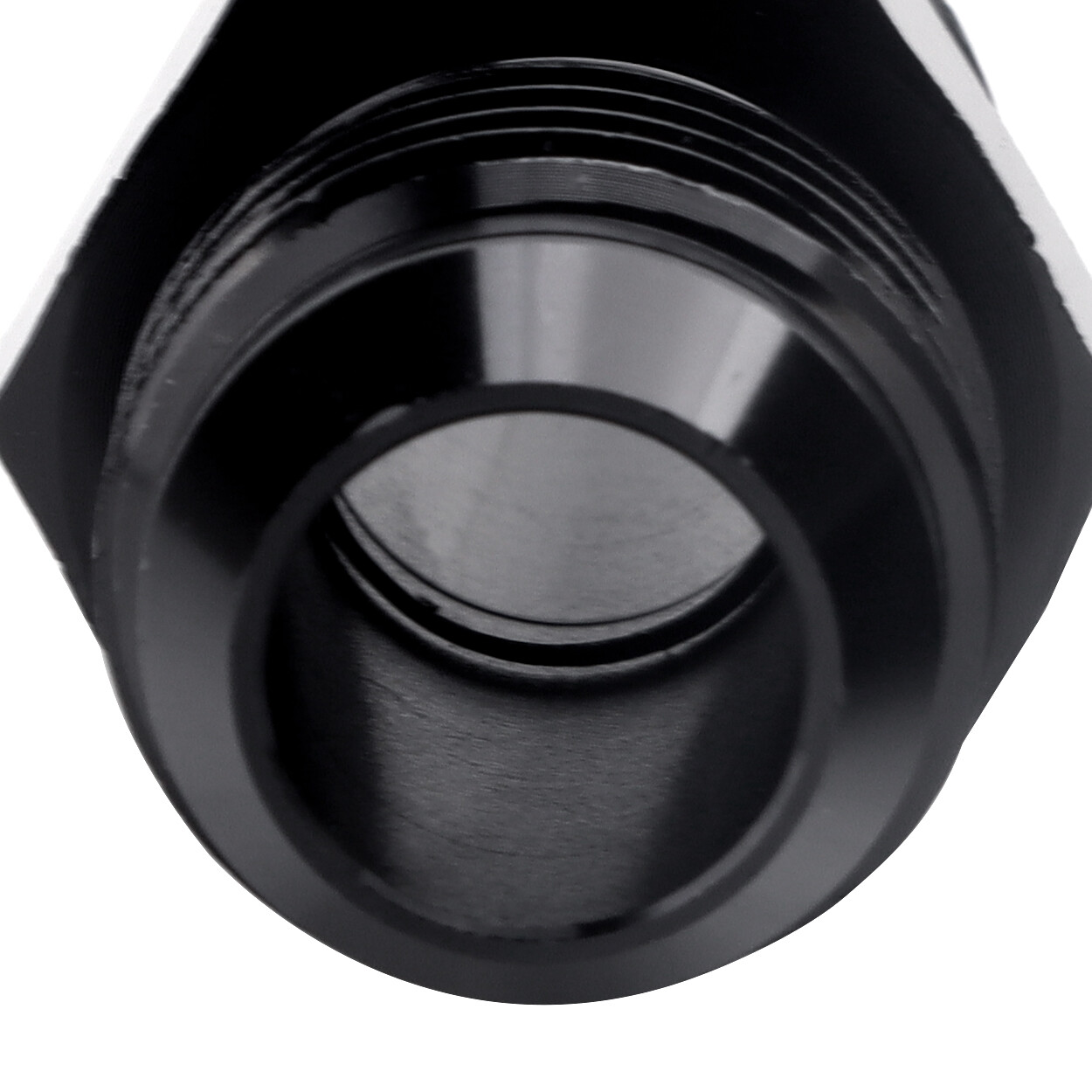 8AN to 8AN Male Flare Coupler Union Straight Fuel Hose Adapter Fitting 2 PCS