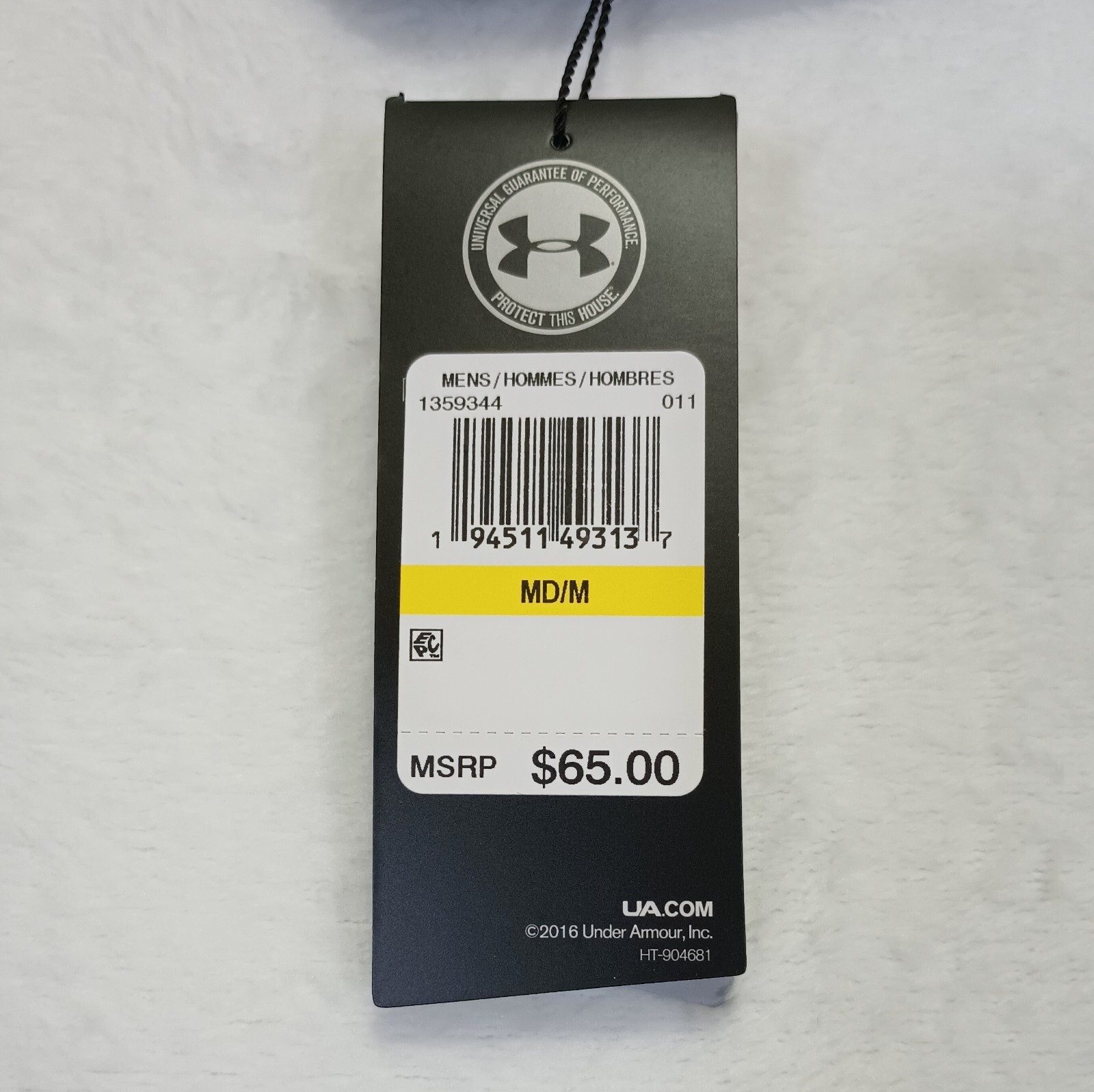 Under Armour Trophy HeatGear Gray Golf Polo Shirt Men’s M