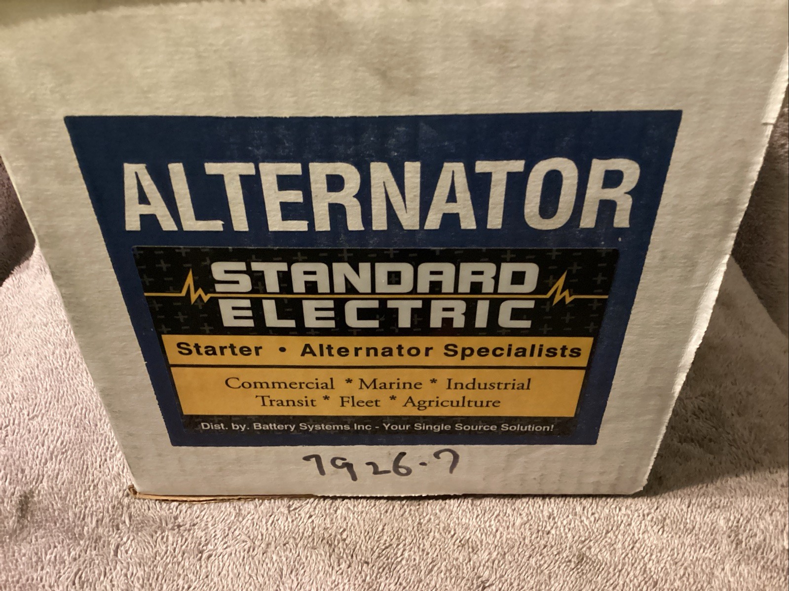 Delco Remy….7926-7…Alternator…12V…74A…Factory Remanufactured 😀